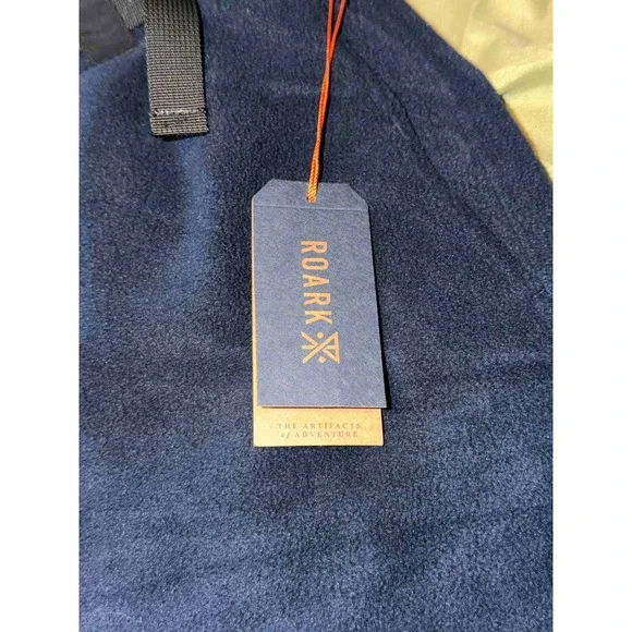 Roark Men's Campover Comfort Short Navy Blue Belted Fleece L NWT - Picture 5 of 7